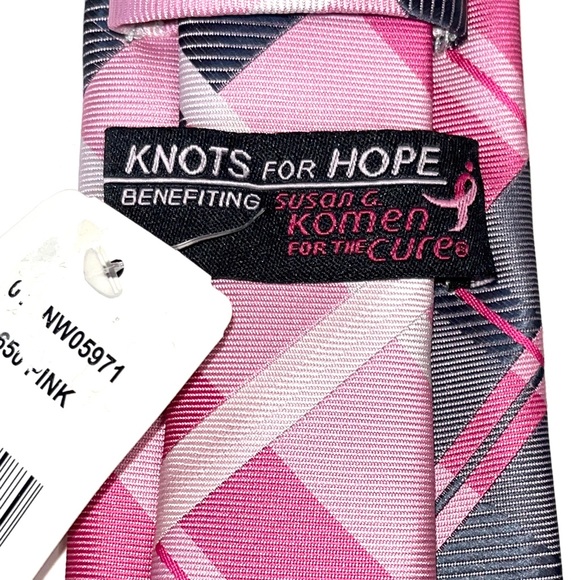 Macy's Accessories Breast Cancer Awareness Tie Knots For Hope For Susan G Komen Foundation